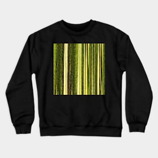 green beige brown yellow abstract striped digital design Crewneck Sweatshirt